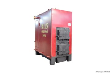 Котел 0.8 МВт дрова уголь